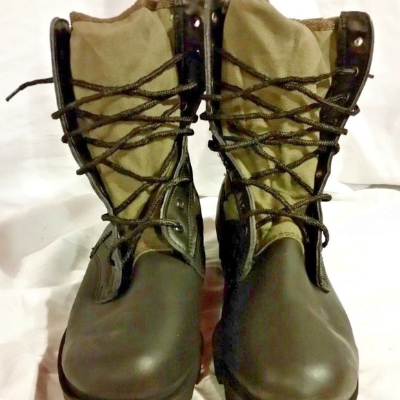 military style combat boots